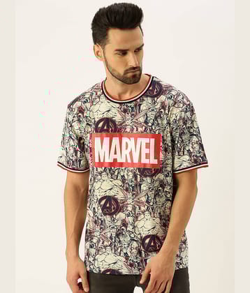 Veirdo Pack of 1 Cotton Oversized Fit Men's T-Shirt ( Multicolor )