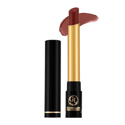 GLOSS LABS Non Tranfer Lipstick Long Stay & Smooth,Waterproof and Stay upto 15 hrs. Color no 24 (Cafe Brown Color)