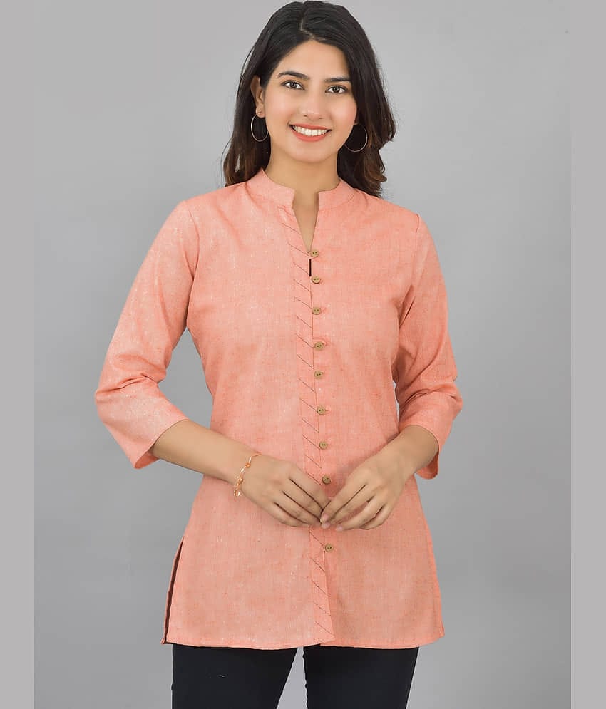 Cotton Blend Short Kurti For Women (Pack of 1)