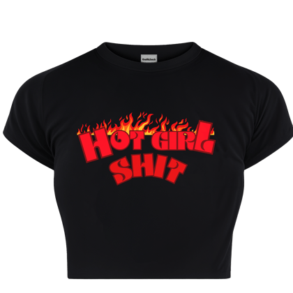 HOT GIRL SHIT BABY TEE-XS