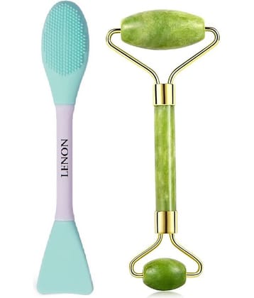 Lenon Eye Puffiness, Migraine, Pain Relief Roller for Face Manual Massager Pack of 2