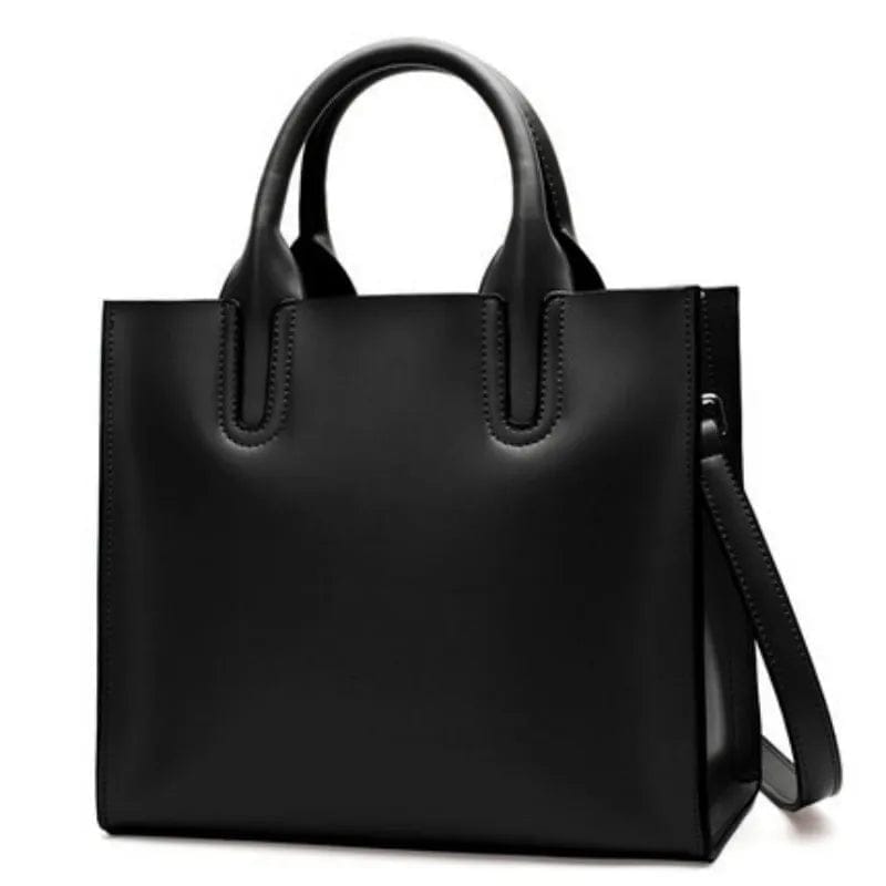 2ndr Brand Luxury Women Genuine Cow Leather Custom Logo Bags Tote Hand Bags