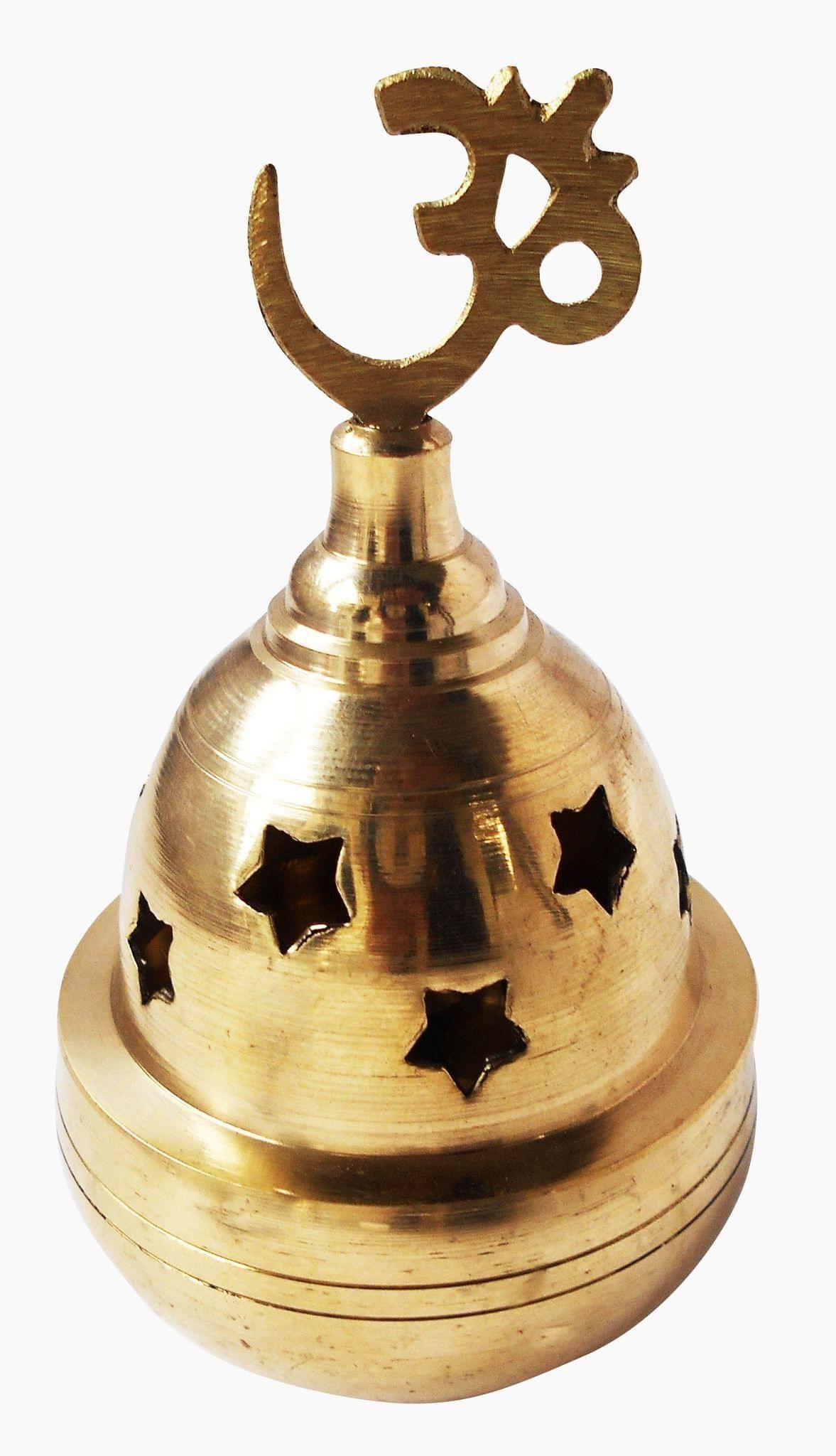 Brass Apple Goblet Deepak No. 2  - 2.5*2.5*4.2 inch (Z401 B)