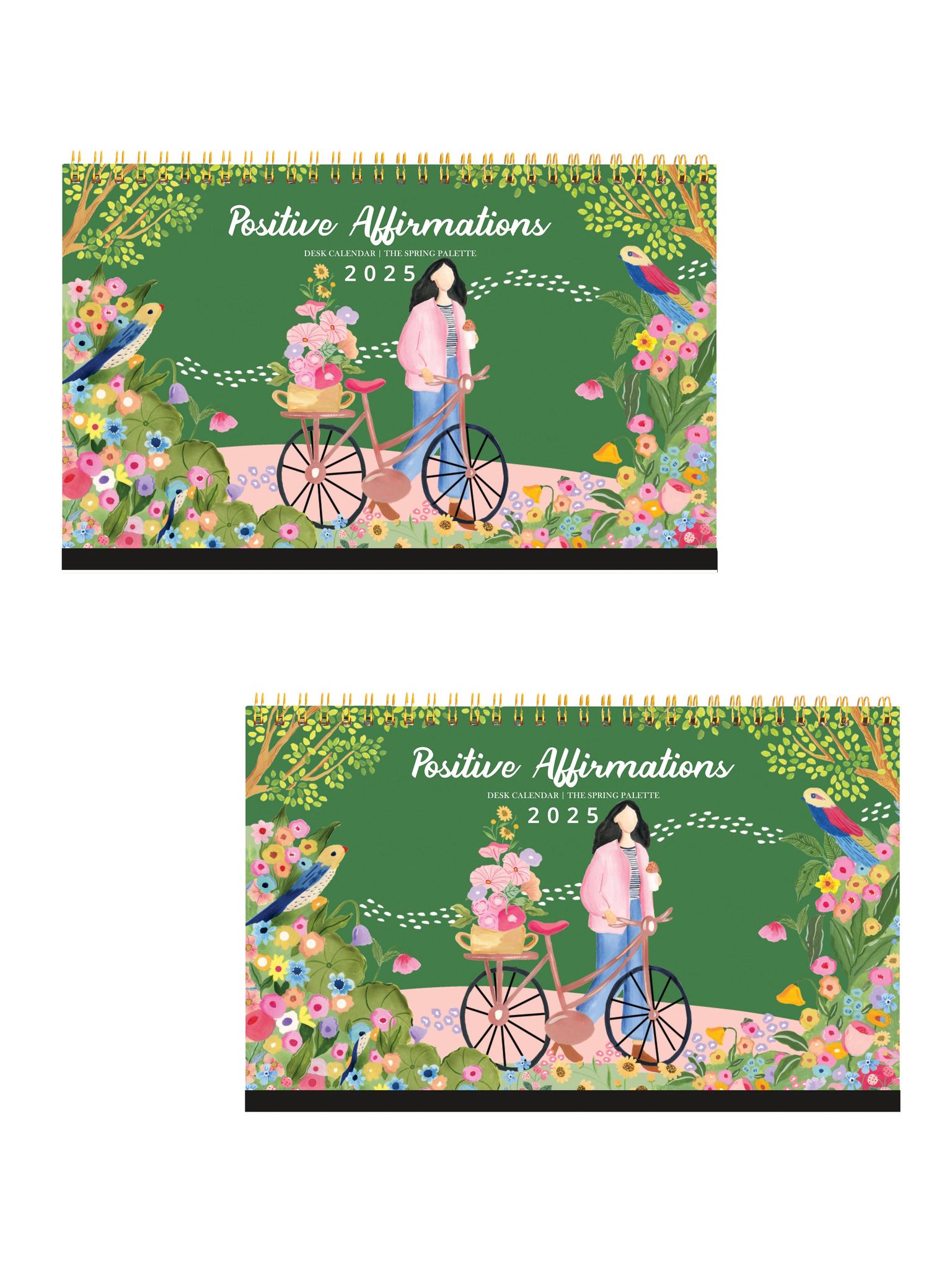 Set of 2 Desk Calendars 2025| Freebie worth INR 429-Positive Affirmations / Positive Affirmations