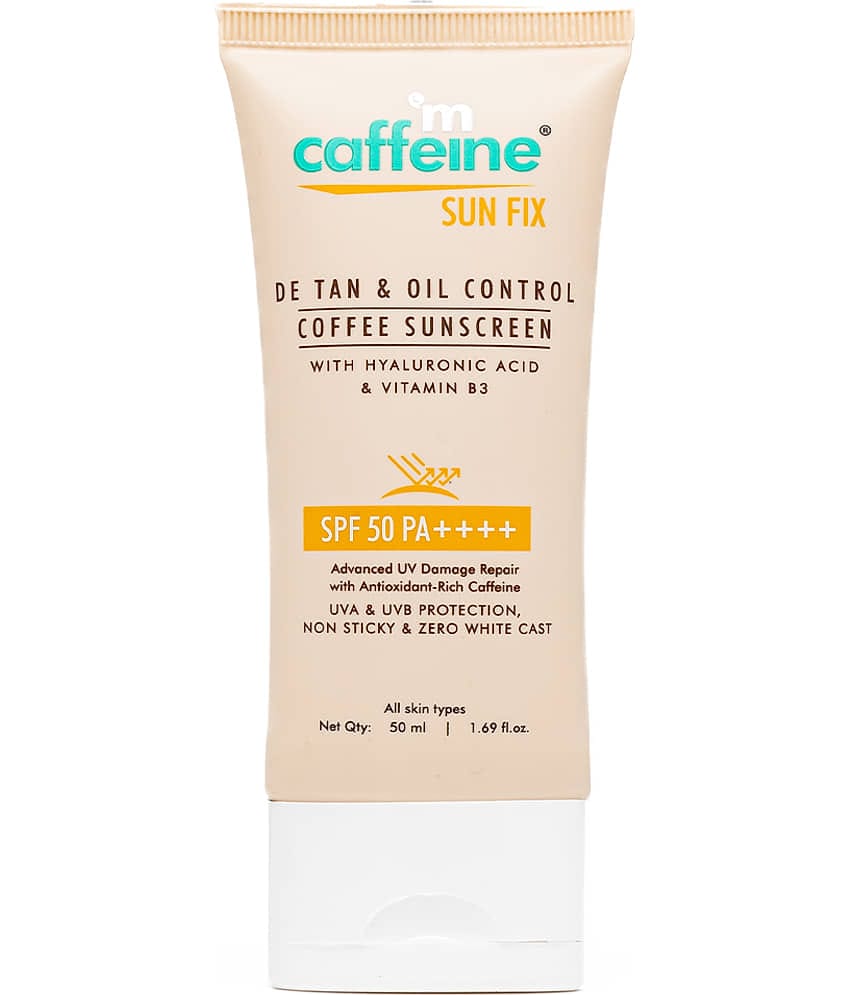 mCaffeine Coffee Sunscreen SPF 50 50ml (Pack of 1)