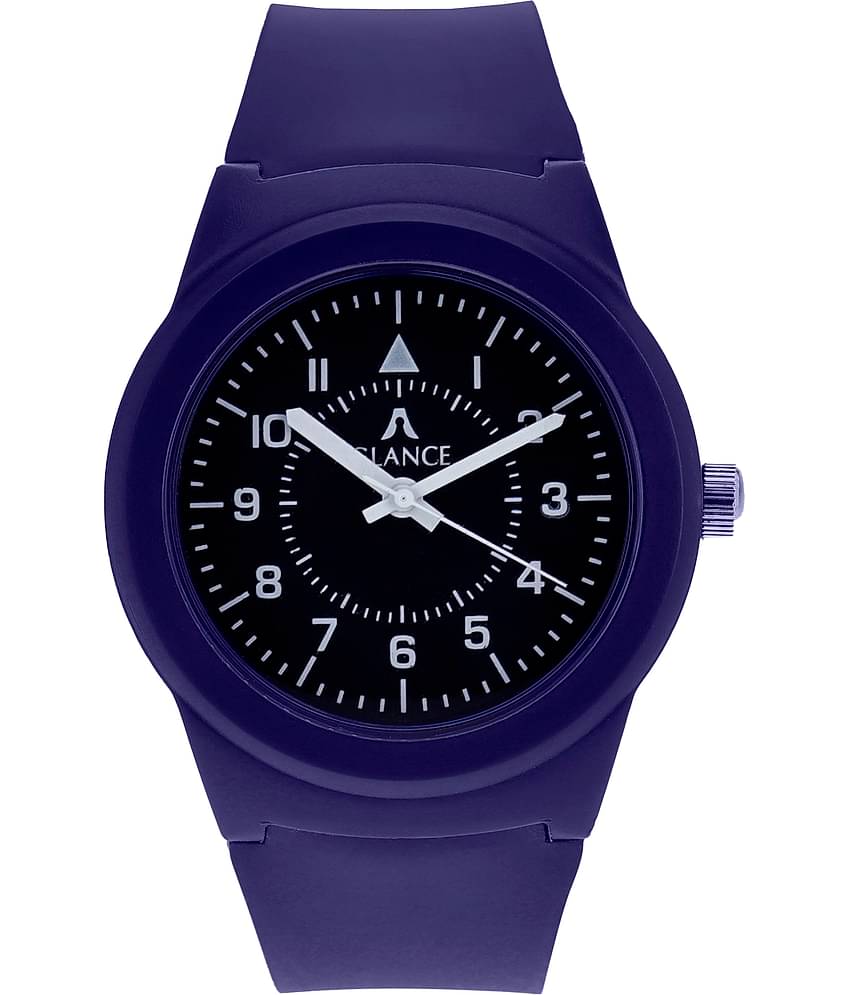 Aglance - Blue Silicon Analog Men's Watch