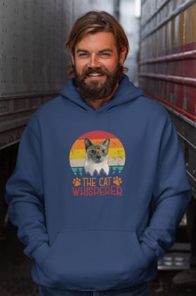 Hoodie (Men) - The Cat Whisperer (6 Colours)