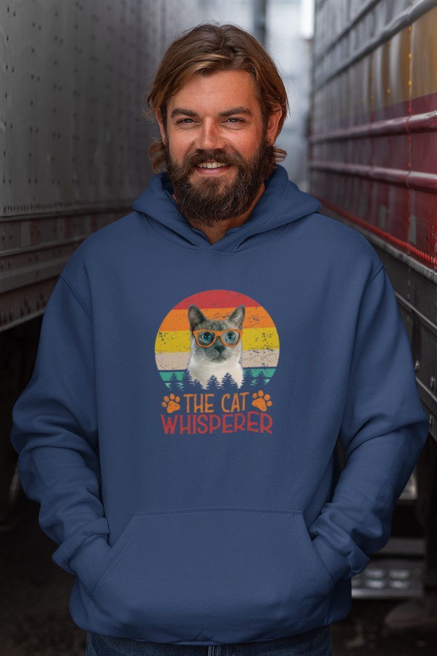 Hoodie (Men) - The Cat Whisperer (6 Colours)