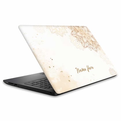 Indic Custom Name Laptop Skin Indic Custom Name Laptop Skin