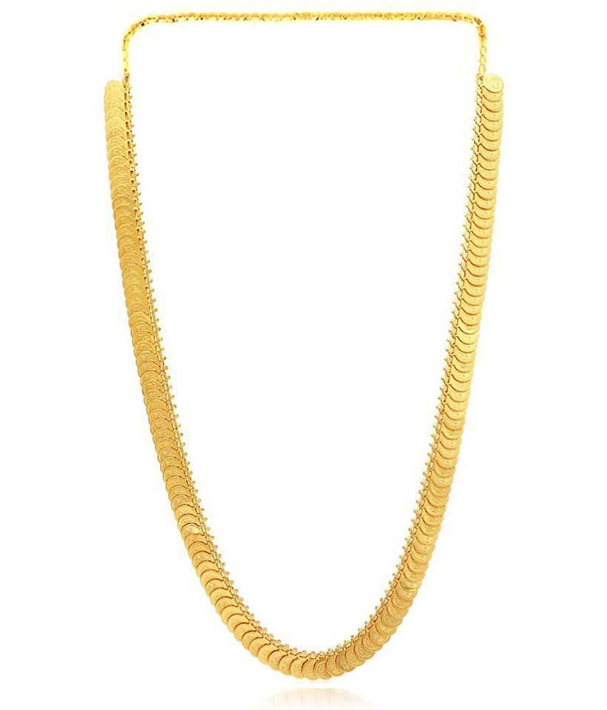 SHANKH-KRIVA GOLD PLATED  LAXMI DESIGN NECKLACE FOR WOMEN OR GIRL-10059