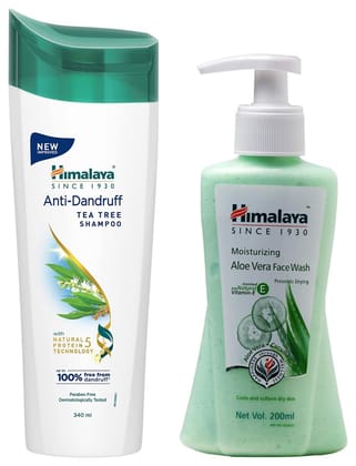 Himalaya Anti Dandruff Shampoo, 700ml And Himalaya Herbals Purifying Neem Face Wash, 200ml Himalaya Anti Dandruff Shampoo, 700ml And Himalaya Herbals Purifying Neem Face Wash, 200ml - 400 ml (Pack of 1)