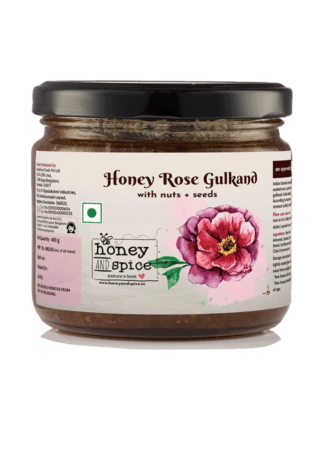 Gulkand with Nuts and Seeds | 400gm