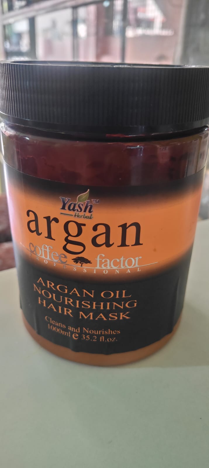 Yash Herbal Argan Coffee Factor Professional  Argan Oil Nourishing Hair Mask