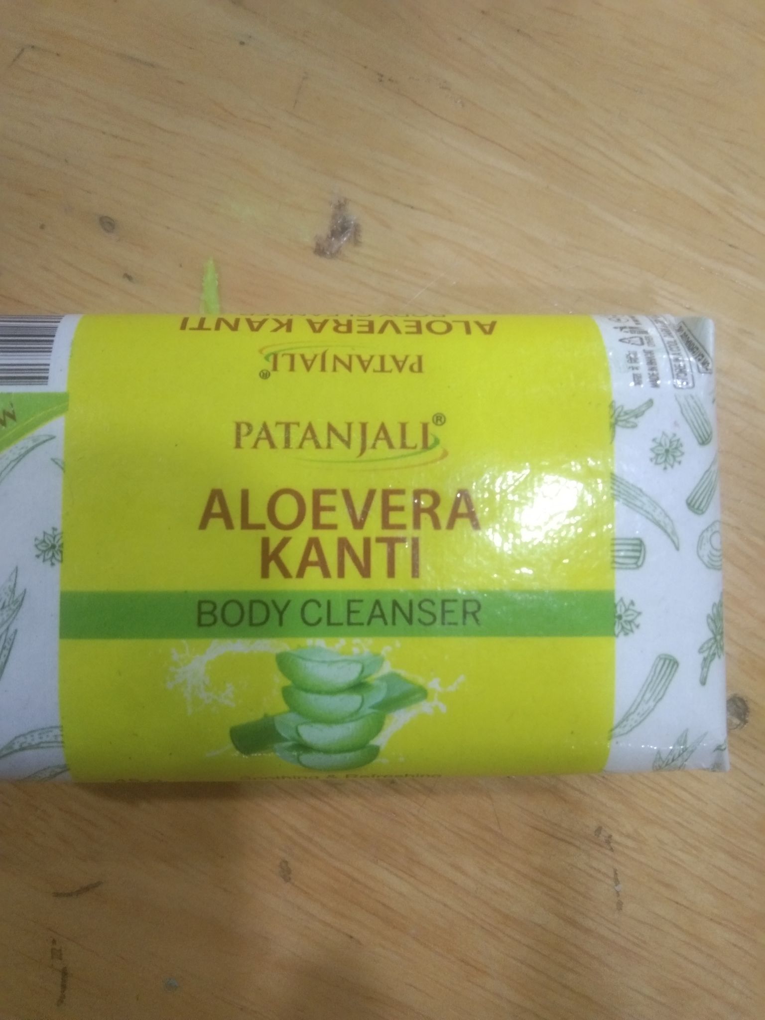 Patanjali Aloevera kanti Body cleanser 