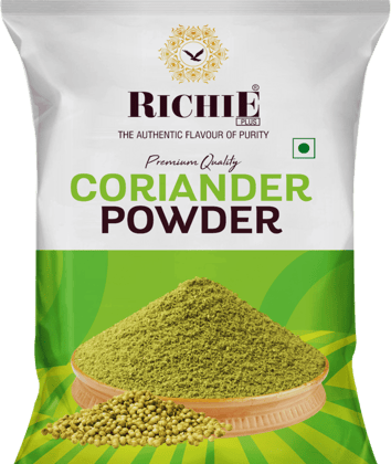 Richie Spices Coriander Powder / Dhania Powder, 1 Kg Each - Pack of 2