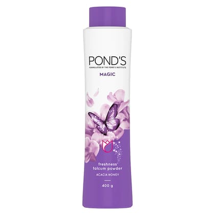 POND'S MAGIC Freshness Talcum Powder Acacia Honey 400 g