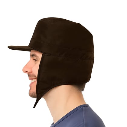 Rain Proof Water Resistance Rainy Caps And Hats Brown Color