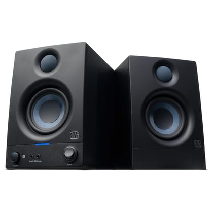 PreSonus Eris 3.5BT 2nd Gen Bluetooth Studio Monitors, Pair — Powered, Active Monitor Speakers for Desktop, Turntable, Record Player, Bookshelf, DJ Speakers Black / 3.5" (Bluetooth)
