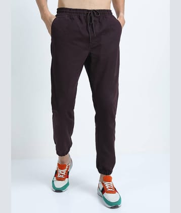 Ketch Regular Flat Men's Joggers - Black ( Pack of 1 )