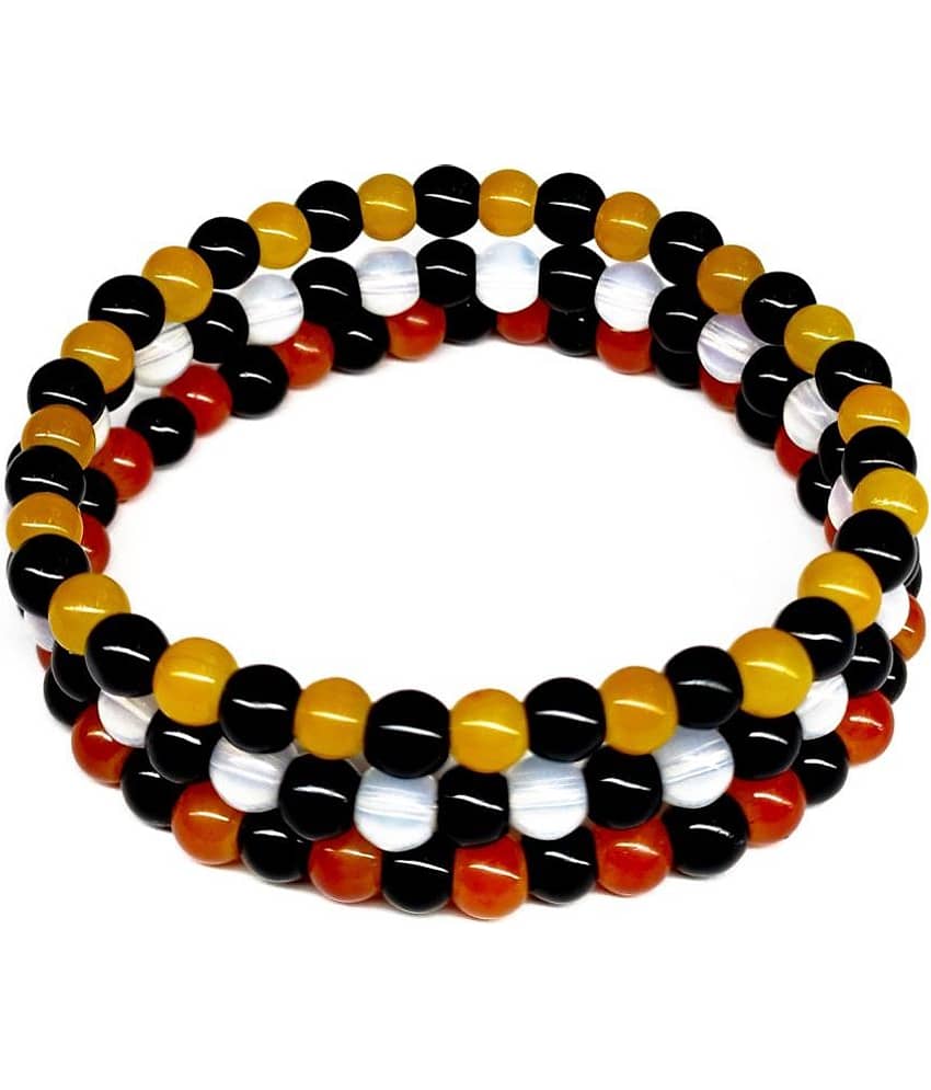 DAIVYA WELLNESS - Multicolor Bracelet ( Pack of 3 )