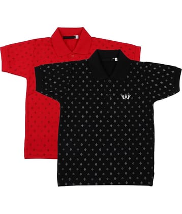 NEUVIN Pack of 2 Boys Cotton T-Shirt ( Multi Color )