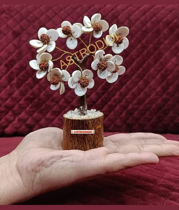 Astrodidi Gomti Chakra Tree with Rudraksha Beads