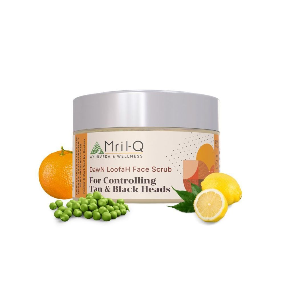 MrilQ Dawn Face Loofah | Exfoliator & Scrub | De- Tan | Blackhead Removal | Whitehead Removal | All skin types - Body Care - Loofah and Other Tools | Buy online on ZillyBuy
