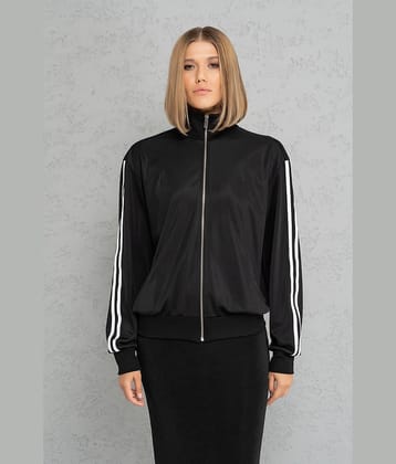 PLUS PARADISE - Polyester Blend Grey Jackets