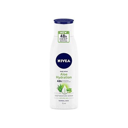 Nivea Aloe Hydration 48H Body Lotion For Normal Skin 75Ml