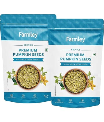 Farmley Selecta Jumbo Pumpkin Seeds 400g (Pack of 2)