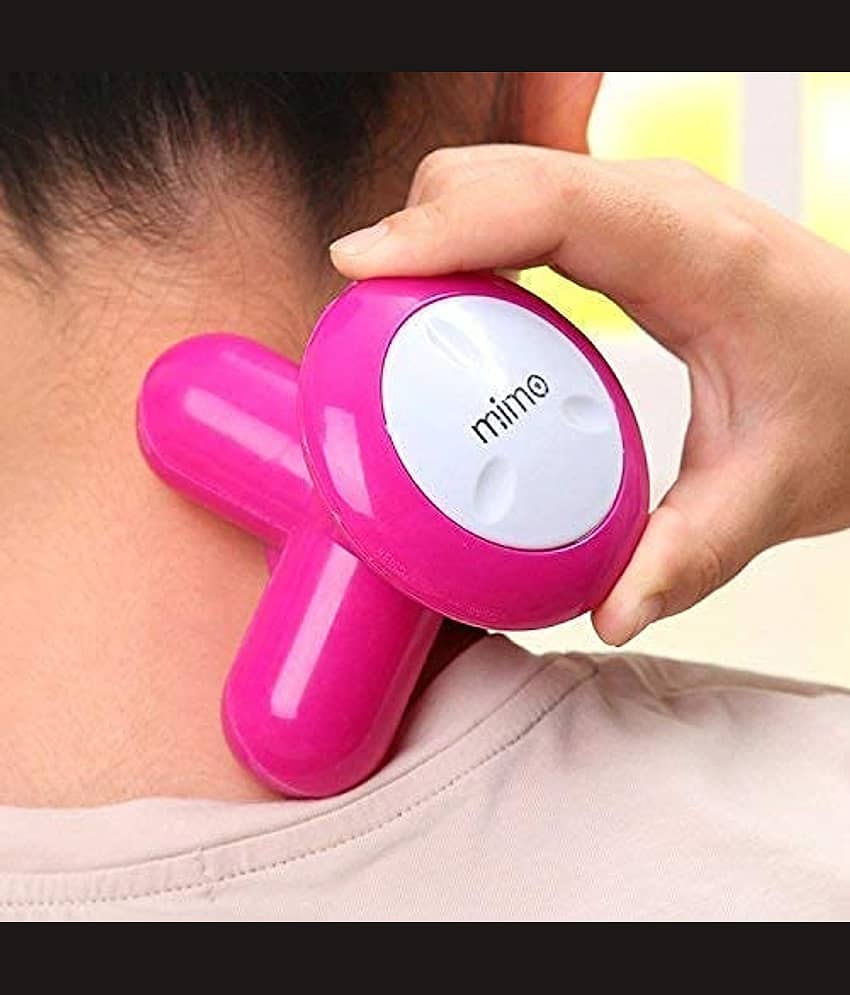Purple Dust Acupressure Electric Mini Full Body Vibration Massage Machine 1pc
