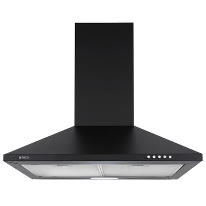 Elica 60cm 900 m3/hr Cassette Filter Kitchen Chimney with 5 Years WARR on Motor and 1 Year Comprehensive | STRIP PLUS CF 60 NERO | Black | 3 Speed Push Button Control | Made In India Elica 60cm 900 m3/hr Cassette Filter Kitchen Chimney with 5 Years WARR 