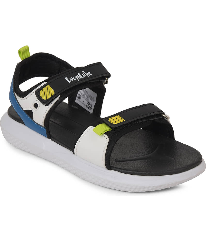 Liberty Lucy & Luke HIPPO-99 Black Casual Flats Sandal for Kids