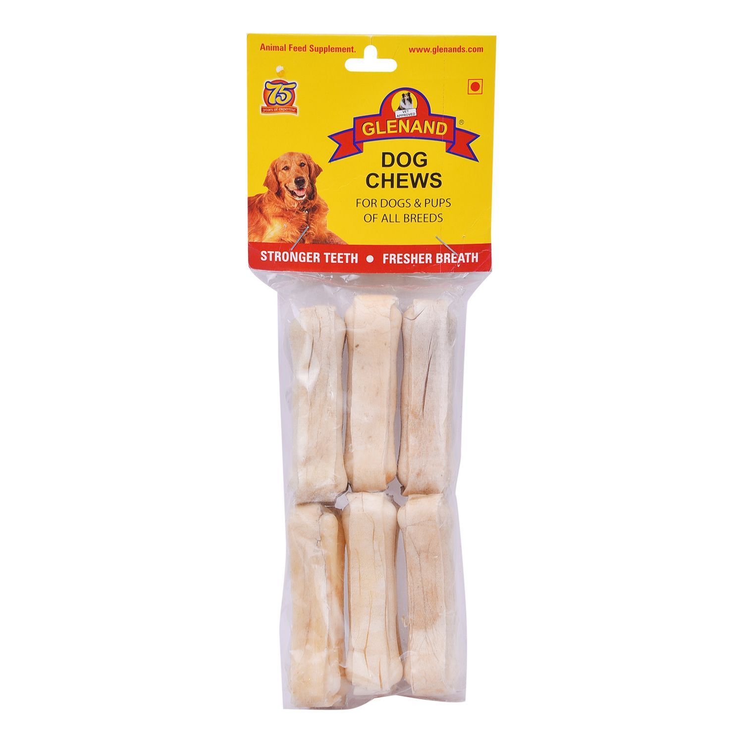 Glenand Natural 6 in 1 Bone 4 inch 250g