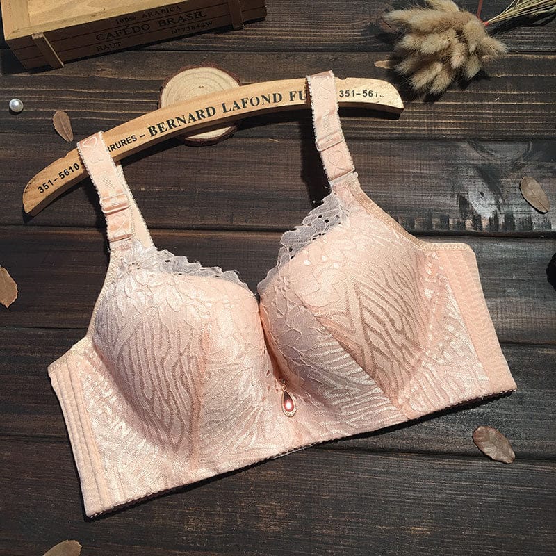 TCT High Support Bra in plus sizes in Beige-34C