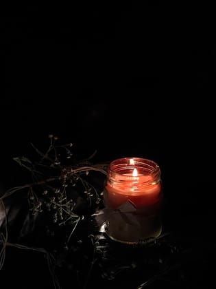 Customize Secret Message Candle