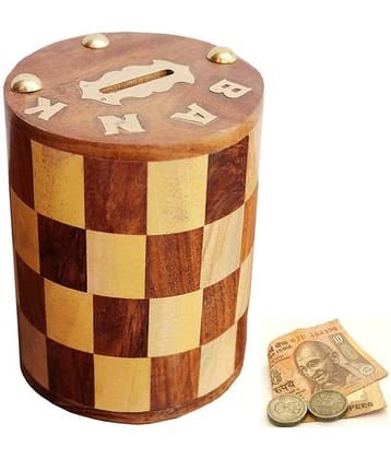 SWH Wood Piggy Bank - Pack of 1