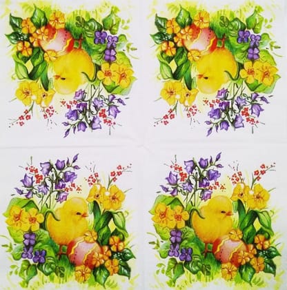 Decoupage Napkin / Tissue papers - 33cm by 33cm - GT1104
