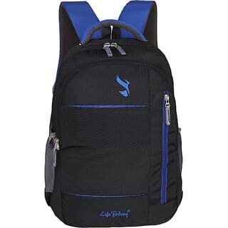 Life Today Large 33 L Laptop Backpack Laptop Bags for Men and Women | College Backpack for Boys and Girls (Black)