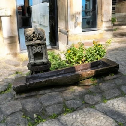 Large Wooden  Planter : Burhan 3 (4 feet +)