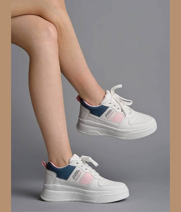 Shoetopia - White Women's Sneakers