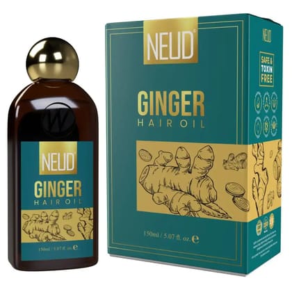 NEUD Ginger Hair Oil for Natural Hair Darkening in Men and Women - 150 ml