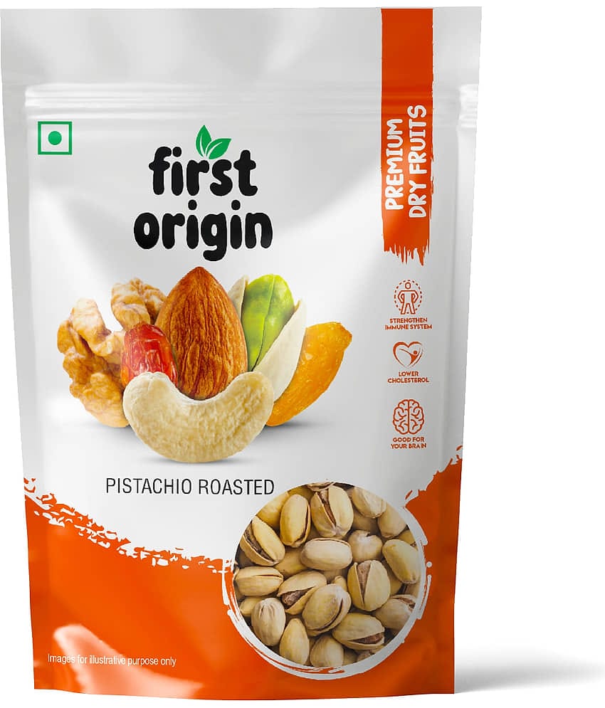 First Origin Roasted & Salted Pistachios 500gm