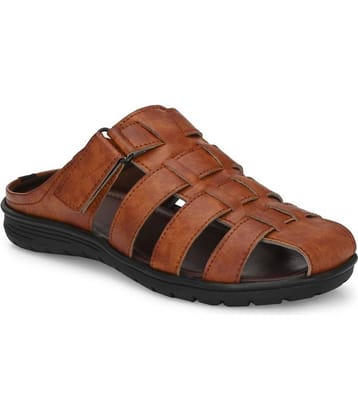 Leeport - Rust Men's Sandals