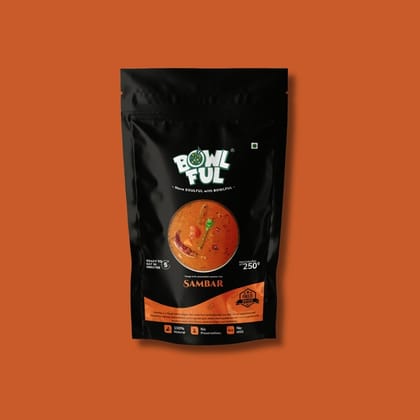 Bowlful Sambar - 50g Net, South Indian Lentil & Vegetable Stew
