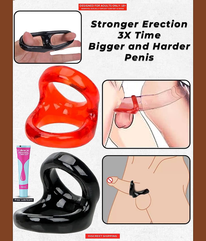 Pocket Friendly Penis Ring- Time Delay and Long Lasting Highly Recommended Budget Friendly Soft Silicon Long Lasting Erection Cock Ring With Free Kaamraj Lube