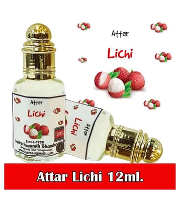 INDRA SUGANDH BHANDAR - Fruity Collection - Lichi Attar For Men & Women 12ml Pack Of 1