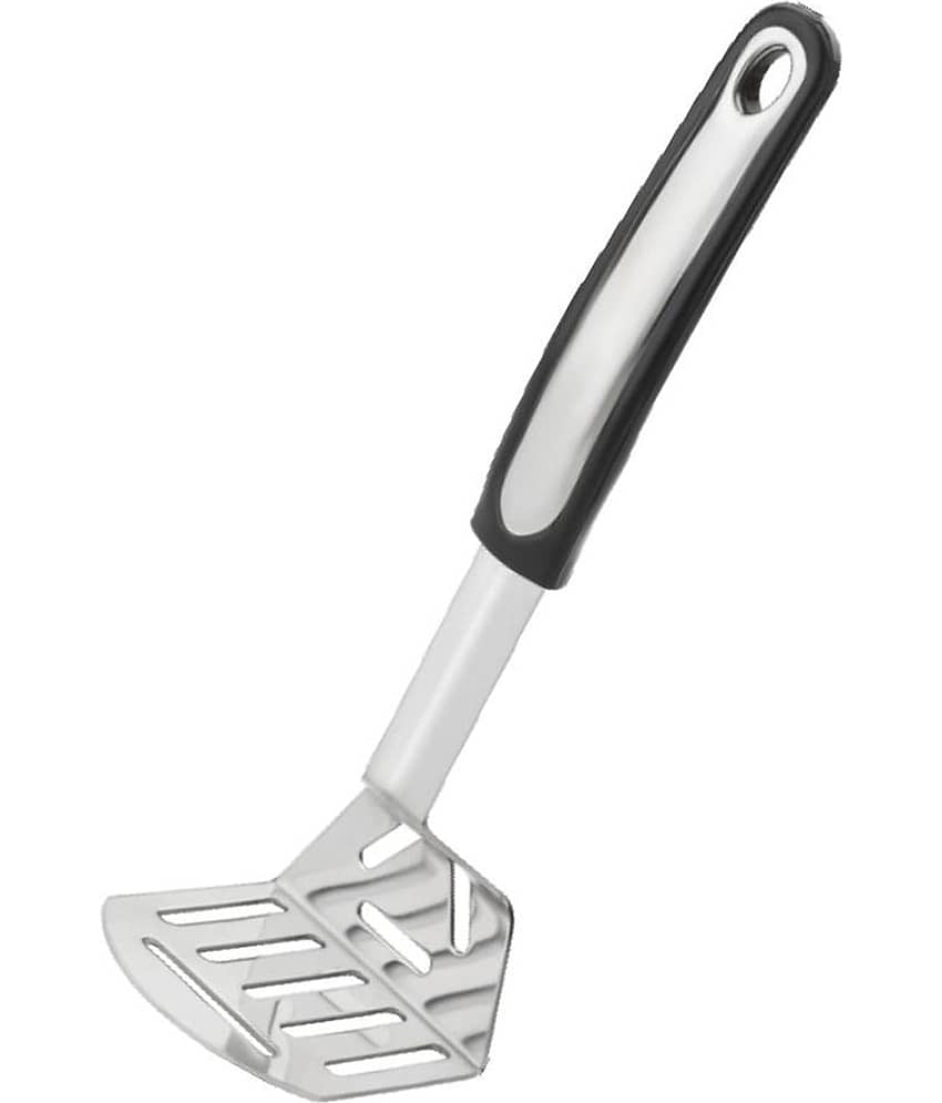 OFFYX Steel Potato Masher Pav bhaji Vegetable Crusher Stainless Steel Masher