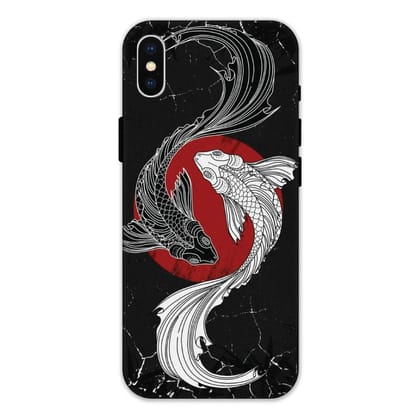 Koi Fish - Hard Cases For Apple iPhone Models-Apple iPhone X