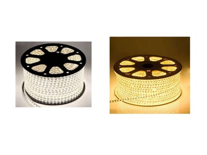 IMAGO 500 LEDs 5m White, Yellow Rice Lights (Pack of 2)